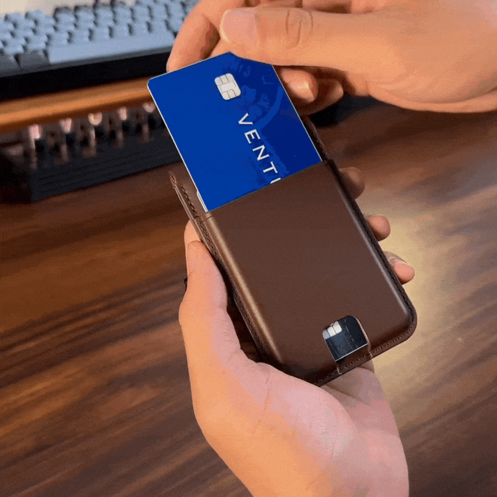 CardGrip Pro - ארנק ומעמד לטלפון בעיצוב מגנטי חכם
