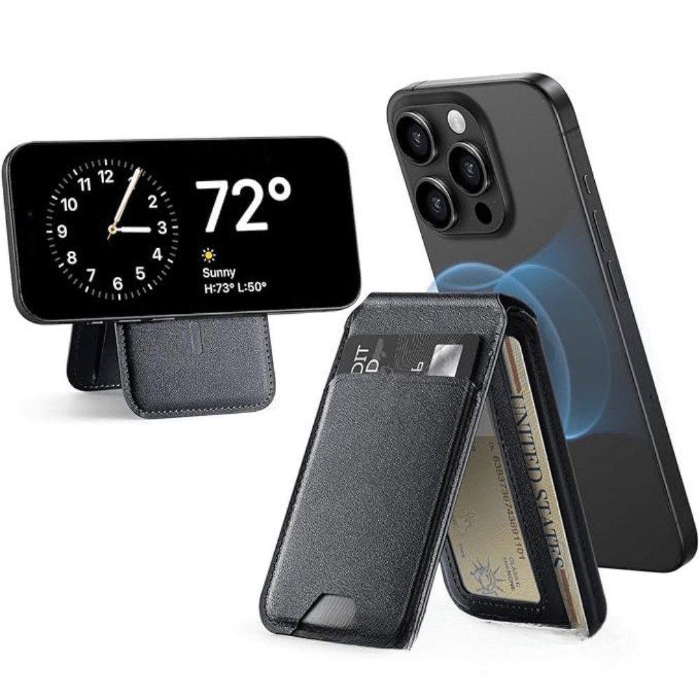CardGrip Pro - ארנק ומעמד לטלפון בעיצוב מגנטי חכם